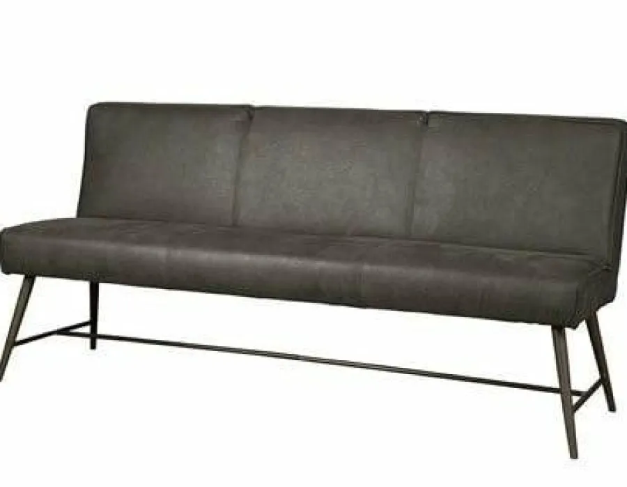 Tower Living Eetkamerbank Belmonte 155 cm of 185 cm - Grijs, groen en cognac Best