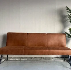 Tower Living Eetkamerbank Belmonte 155 cm of 185 cm - Grijs, groen en cognac Best