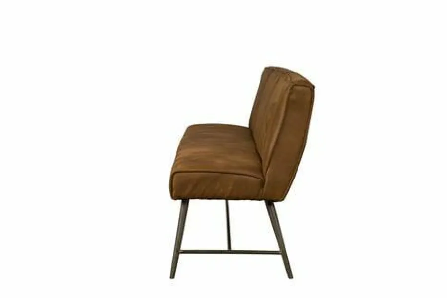 Tower Living Eetkamerbank Belmonte 155 cm of 185 cm - Grijs, groen en cognac Best