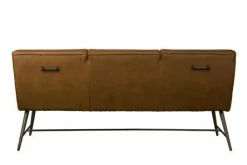 Tower Living Eetkamerbank Belmonte 155 cm of 185 cm - Grijs, groen en cognac Best