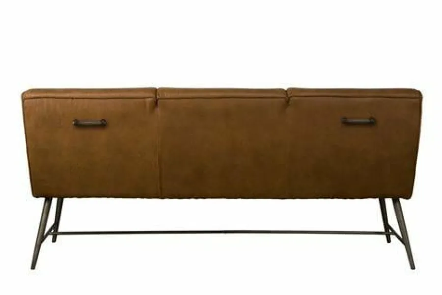 Tower Living Eetkamerbank Belmonte 155 cm of 185 cm - Grijs, groen en cognac Best
