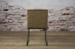 Tower Living Eetkamerstoel Santo - grijs, antraciet en bruin Best