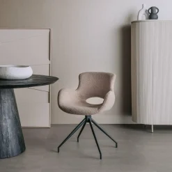 Tower Living Eetkamerstoel Campo Teddy - Diverse kleuren