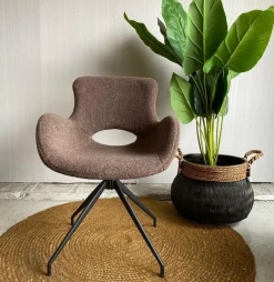 Tower Living Eetkamerstoel Campo Teddy - Diverse kleuren
