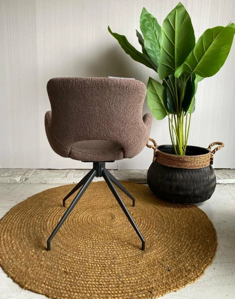 Tower Living Eetkamerstoel Campo Teddy - Diverse kleuren