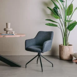 Tower Living Eetkamerstoel Ortana draaibaar - diverse kleuren Discount