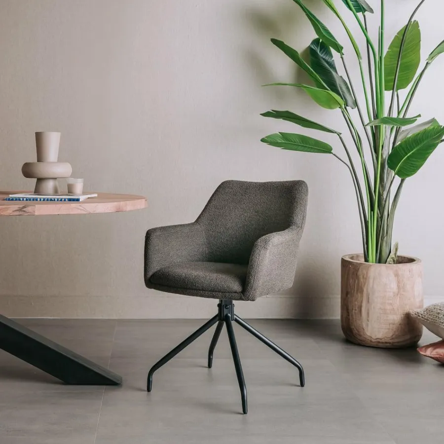 Tower Living Eetkamerstoel Ortana draaibaar - diverse kleuren Discount