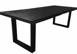 Tower Living Eettafel Ultimo Live edge blank of zwart - diverse afmetingen
