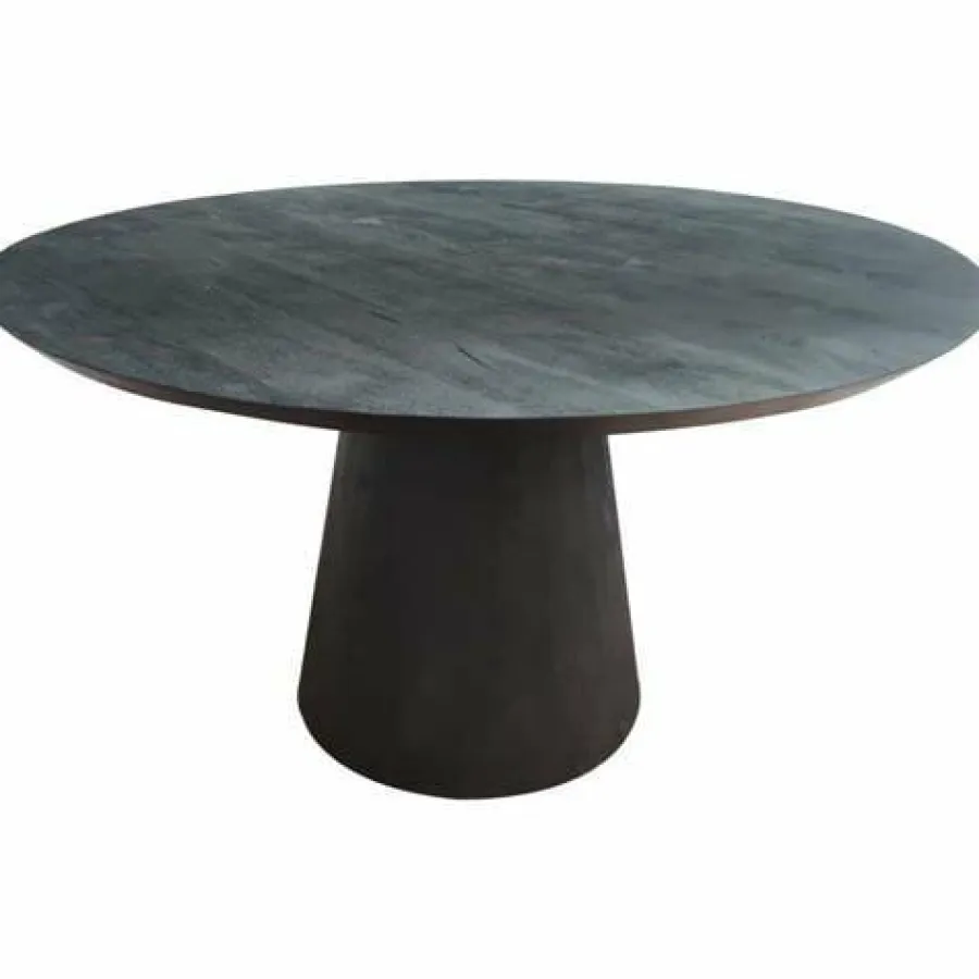Tower Living Eettafel Premana rond - 150x150 – zwart Hot