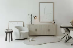 Tower Living Eettafel rond Selva mango zwart Ø 130 cm Sale