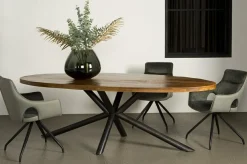 Tower Living Eettafel Selva mango ovaal - 200, 220 of 240 cm Discount