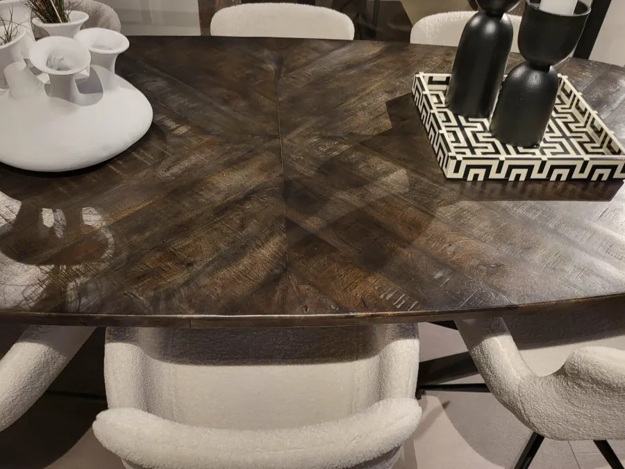Tower Living Eettafel Silvi 240x110 – olijfbruin Sale