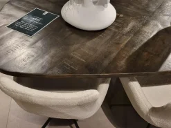 Tower Living Eettafel Silvi 240x110 – olijfbruin Sale