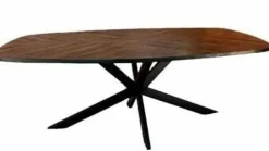 Tower Living Eettafel Silvi 180x100 – zwart Best