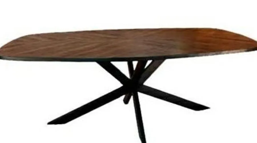 Tower Living Eettafel Silvi 200x110 – zwart Outlet