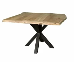 Tower Living Eettafel Soria Acacia vierkant matrixpoot - 130 of 150 cm