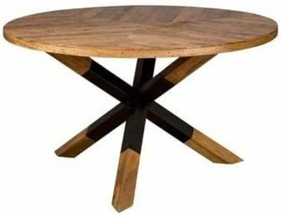 Tower Living Eettafel Viola mango rond - 130 – naturel New