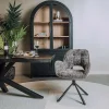Tower Living Eettafelstoel Isola draaibaar- Haga 16 charcoal Clearance