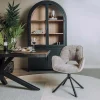 Tower Living Eettafelstoel Isola draaibaar- Haga 09 silver Hot