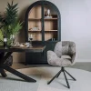 Tower Living Eettafelstoel Isola draaibaar- Haga 30 beige Clearance