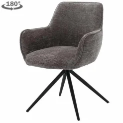Tower Living Eettafelstoel Fondo draaistoel Mona 464 grijs Clearance