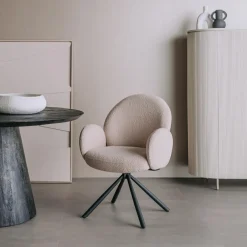 Tower Living Eettafelstoel Imola draaistoel Ascot 12 beige Discount
