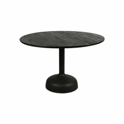 Tower Living Elba Eetkamertafel zwart rond 120 cm Clearance