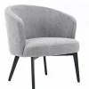 Tower Living Fauteuil Albi - stof Nature 452 blauwgrijs Online