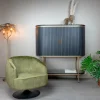 Tower Living Fauteuil Barga - groen velvet showroommodel Sale