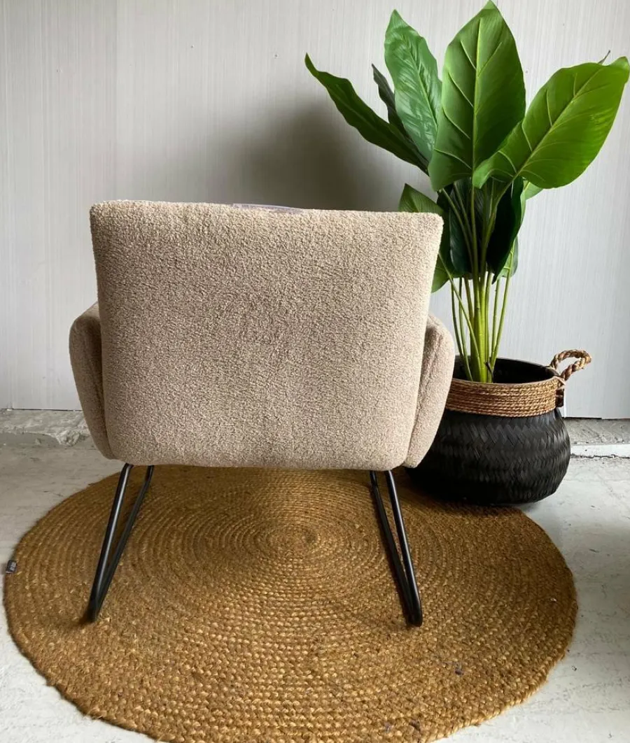 Tower Living Fauteuil Dante Teddy - Diverse kleuren Online