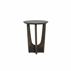 Tower Living Fermo Salontafel rond olijfbruin 40 cm Outlet