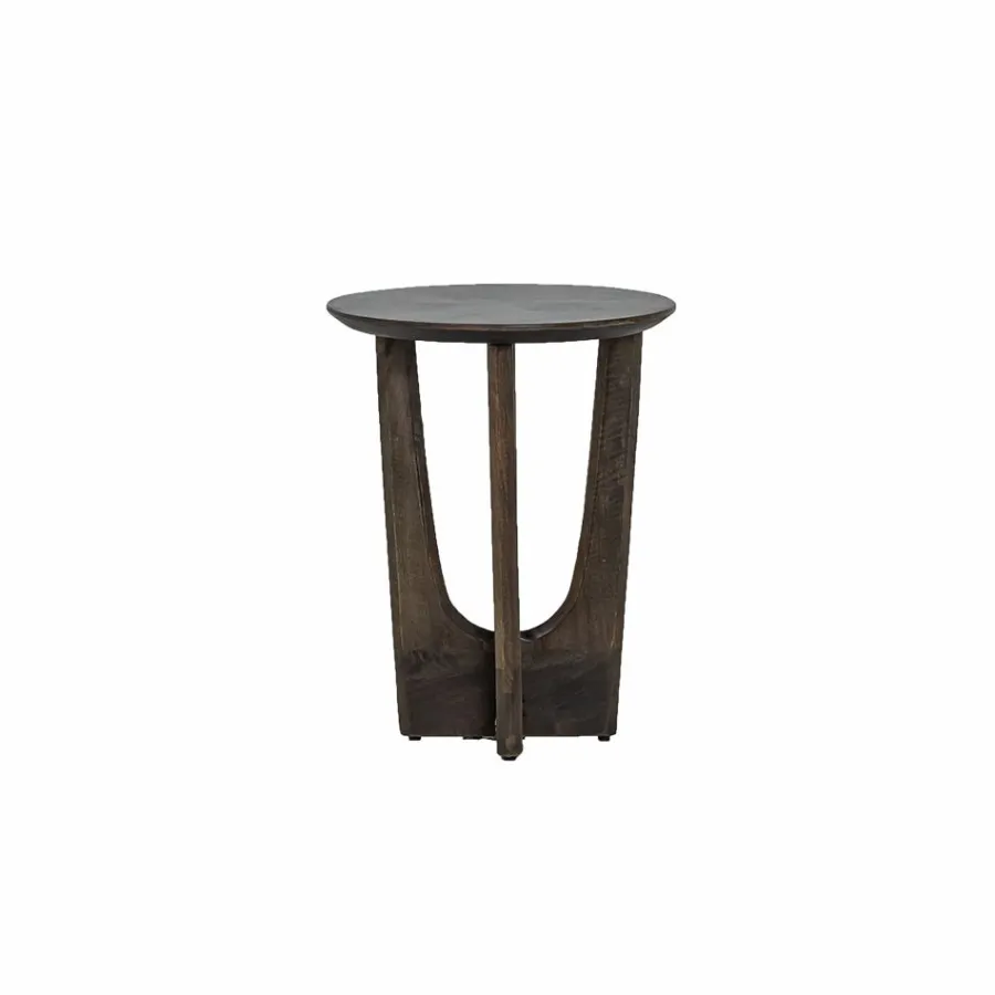 Tower Living Fermo Salontafel rond olijfbruin 40 cm Outlet