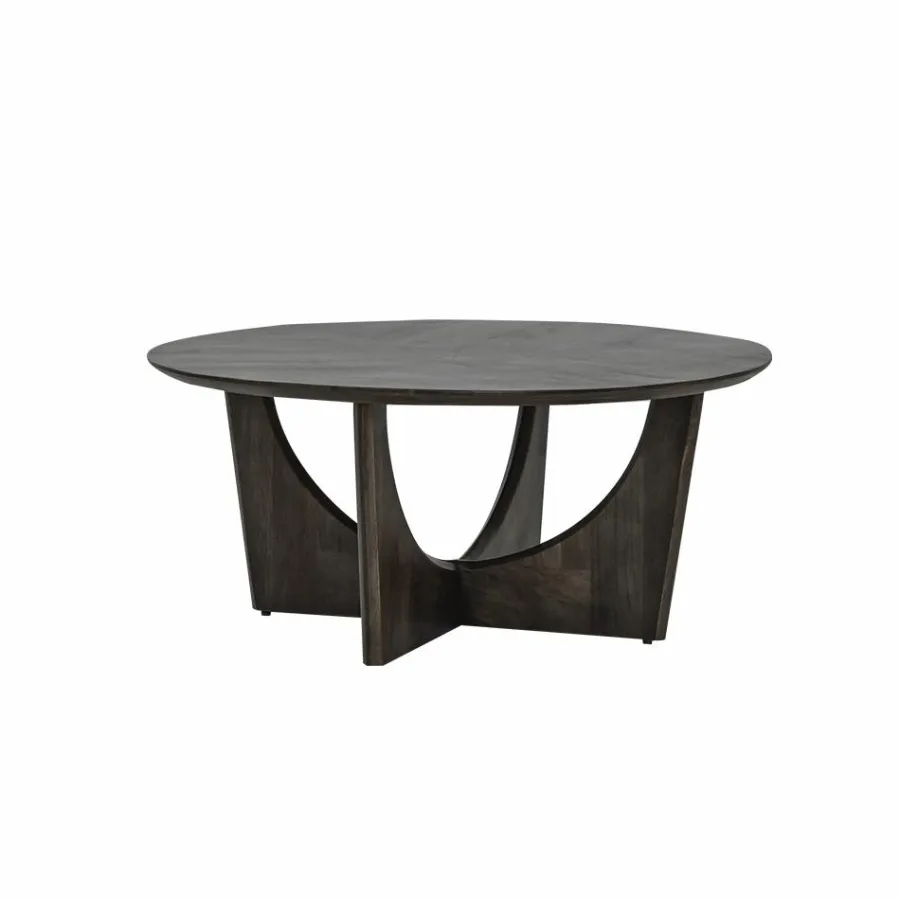 Tower Living Fermo Salontafel rond olijfbruin 90 cm Hot