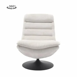 Tower Living Marano Fauteuil - Harmony 02 almond white (draaibaar) Online
