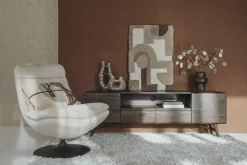 Tower Living Marano Fauteuil - Harmony 02 almond white (draaibaar) Online