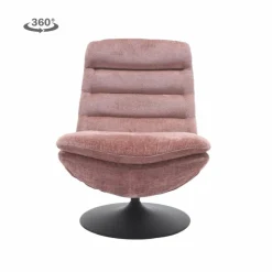 Tower Living Marano Fauteuil - Harmony 63 peachy pink (draaibaar) Outlet