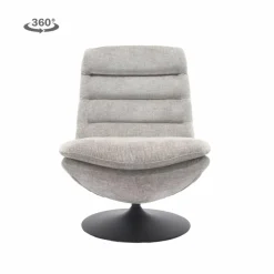 Tower Living Marano Fauteuil - Harmony 04 ice grey (draaibaar) Outlet