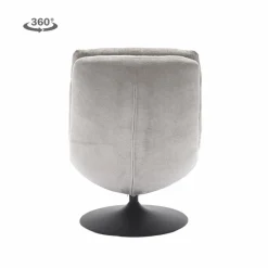 Tower Living Marano Fauteuil - Harmony 04 ice grey (draaibaar) Outlet