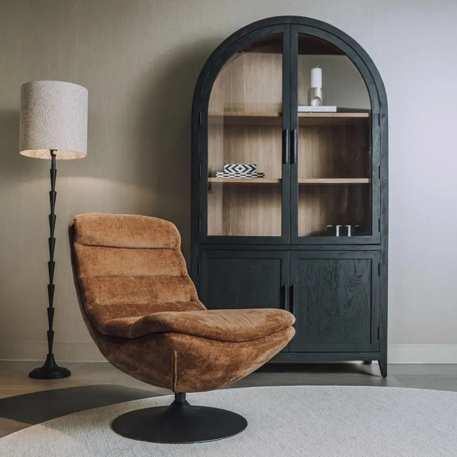 Tower Living Marano Fauteuil - Harmony 56 caramel brown (draaibaar) Sale