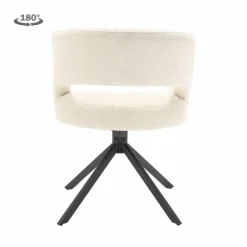 Tower Living Mura Armstoel - fabric Haga 23 pearl (draaibaar) Hot
