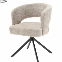 Tower Living Mura Armstoel - fabric Haga 30 beige (draaibaar) Discount