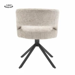 Tower Living Mura Armstoel - fabric Haga 30 beige (draaibaar) Discount