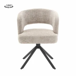 Tower Living Mura Armstoel - fabric Haga 30 beige (draaibaar) Discount