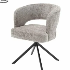 Tower Living Mura Armstoel - fabric Haga 09 silver (draaibaar) Discount