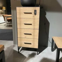 Tower Living Opbergkast Lido 55 cm - 4 lades New