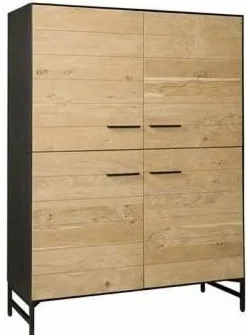 Tower Living Opbergkast Lido 4 deurs – 115 cm New