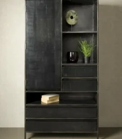 Tower Living Opbergkast Paterno Mango zwart New