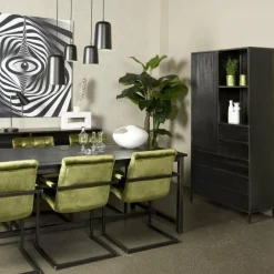Tower Living Opbergkast Paterno Mango zwart New