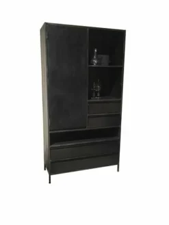 Tower Living Opbergkast Paterno Mango zwart New