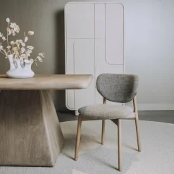 Tower Living Pimonte Stoel - fabric Sahara 400 espresso Clearance